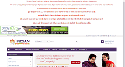 Desktop Screenshot of indianshoppingsite.com